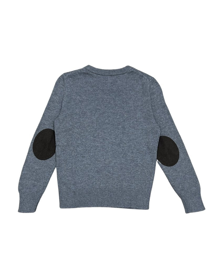 Elbow Patch Cropped Turtleneck Pullover - Men - OBSOLETES DO NOT TOUCH