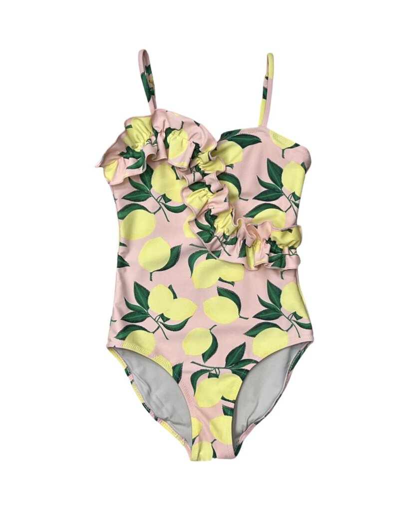 Lemon Print Swimsuit